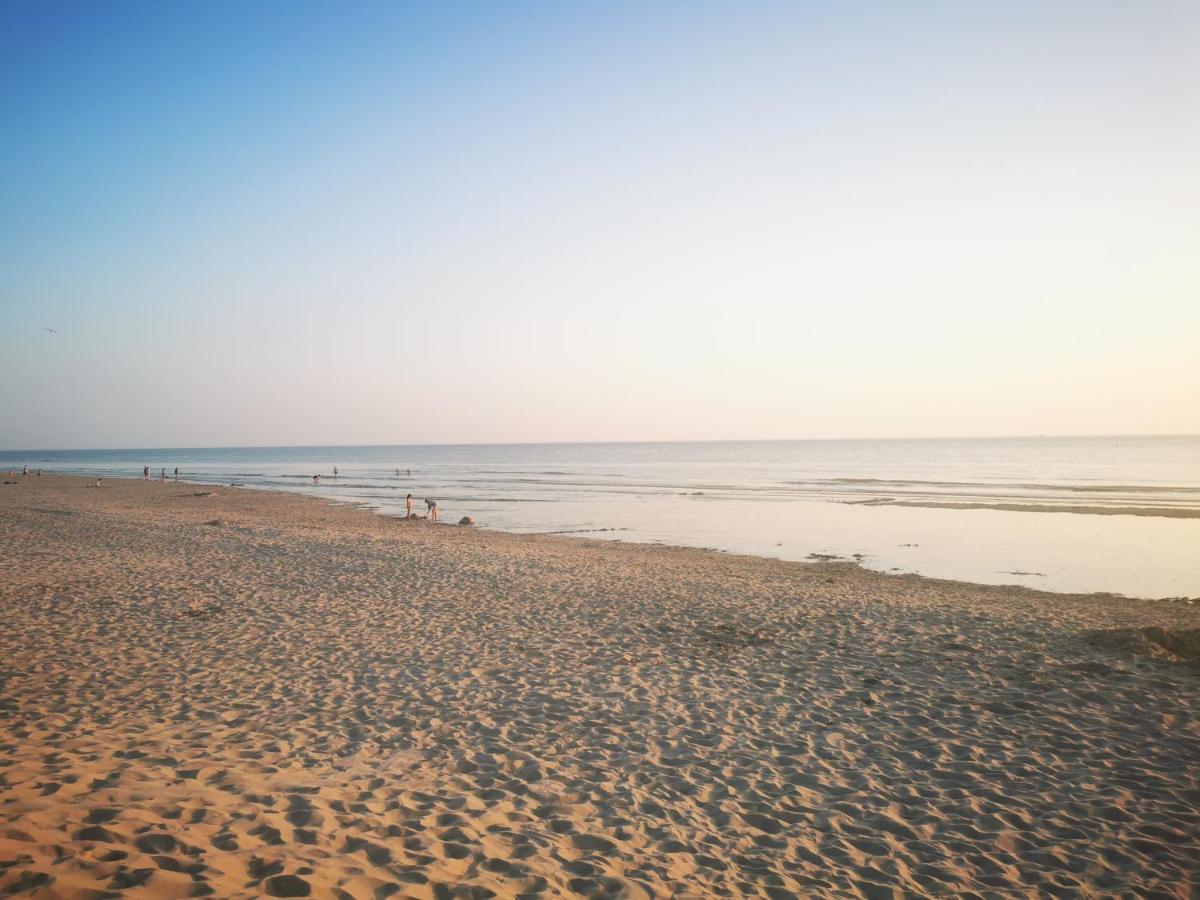 Appartement Vue Mer Au Pied De La Plage De 멜리몽-플라주 외부 사진