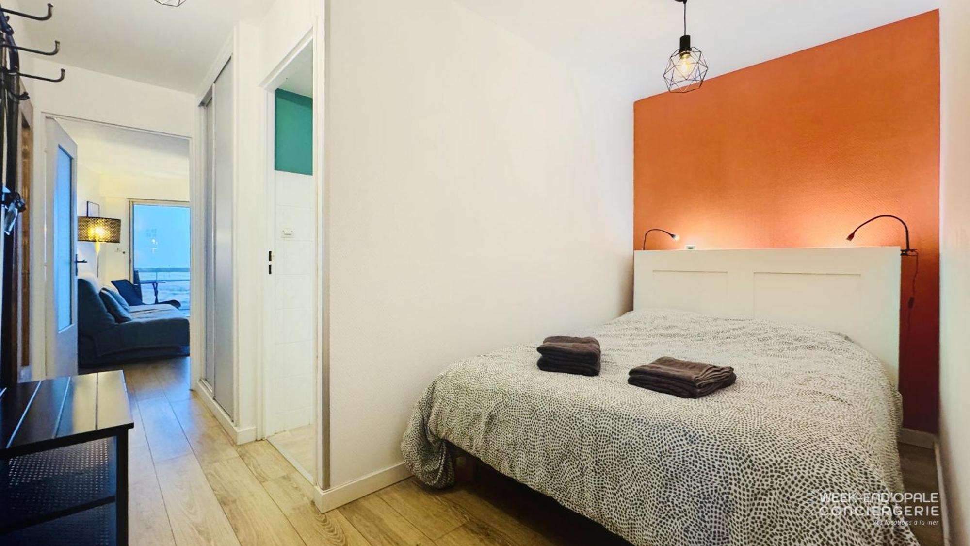 Appartement Vue Mer Au Pied De La Plage De 멜리몽-플라주 외부 사진