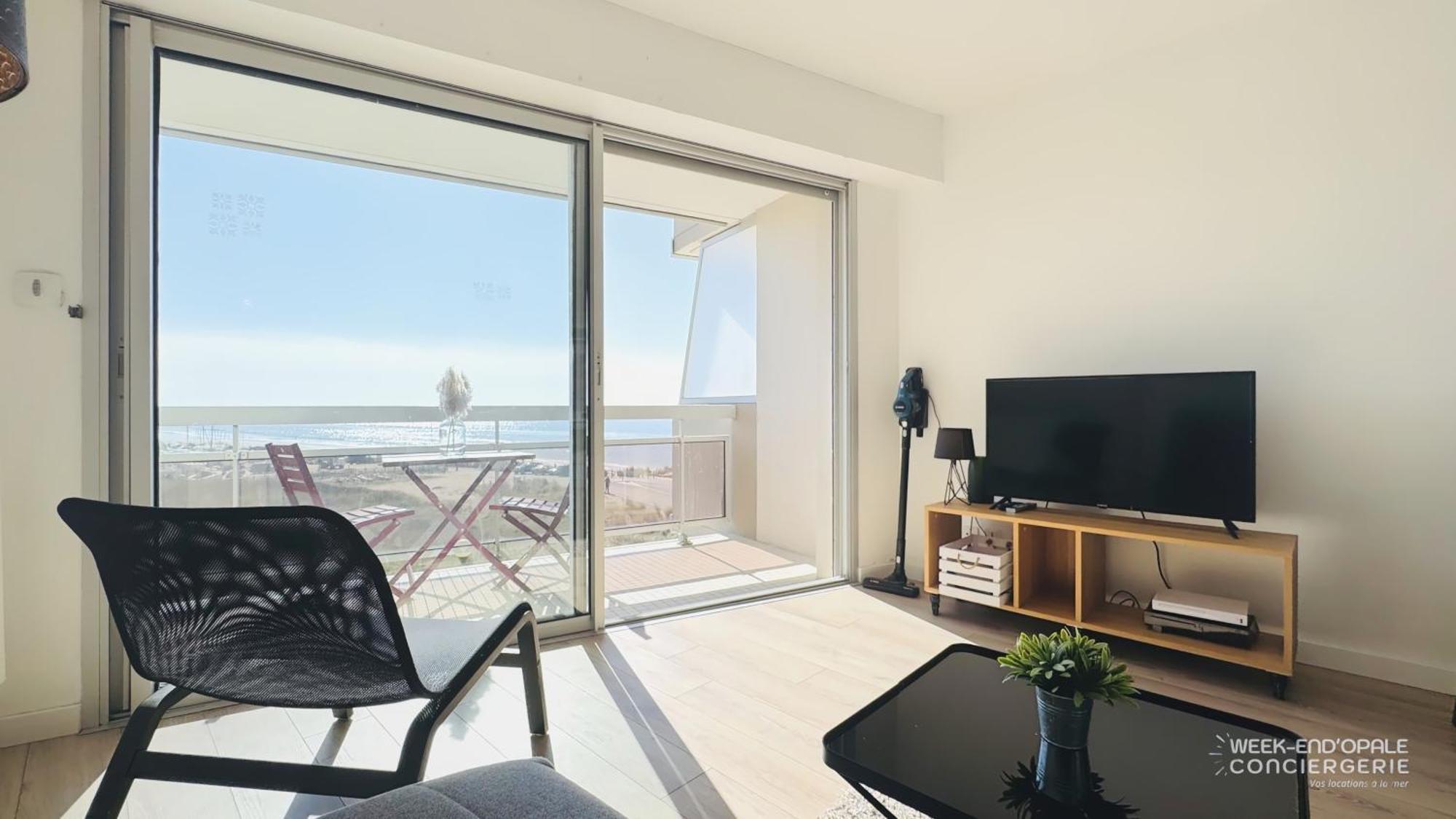 Appartement Vue Mer Au Pied De La Plage De 멜리몽-플라주 외부 사진